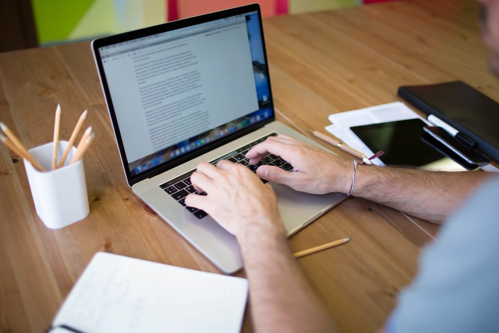 a technical writer working